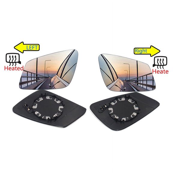 Left Side Rearview Mirror Glass for 1 2 3 4 5 Series F20 F22 F30