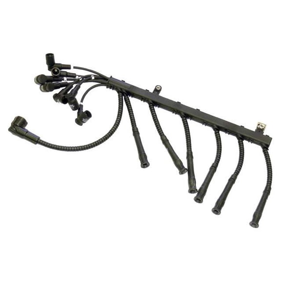 Left Spark Plug Wire Set - Compatible with 1995 - 2001 BMW 750iL 1996 1997 1998 1999 2000