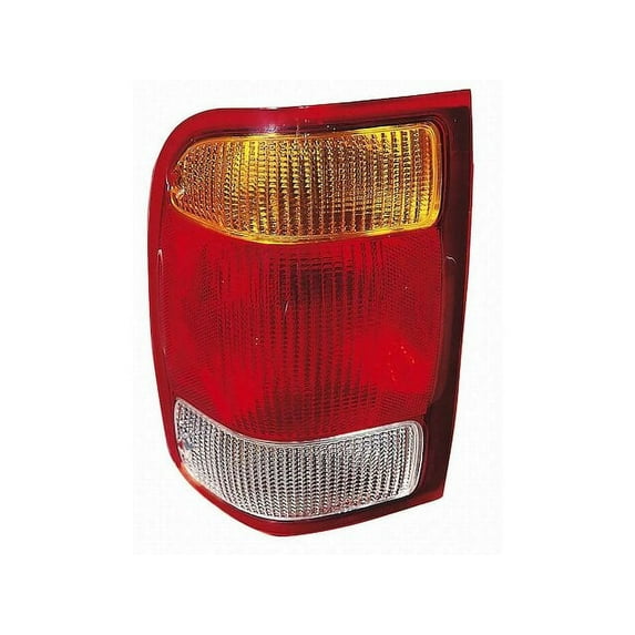 Left Tail Light Assembly - Compatible with 1998 - 1999 Ford Ranger