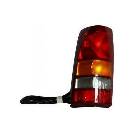 Left Tail Light Assembly - Compatible with 1999 - 2003 GMC Sierra 1500 2000 2001 2002
