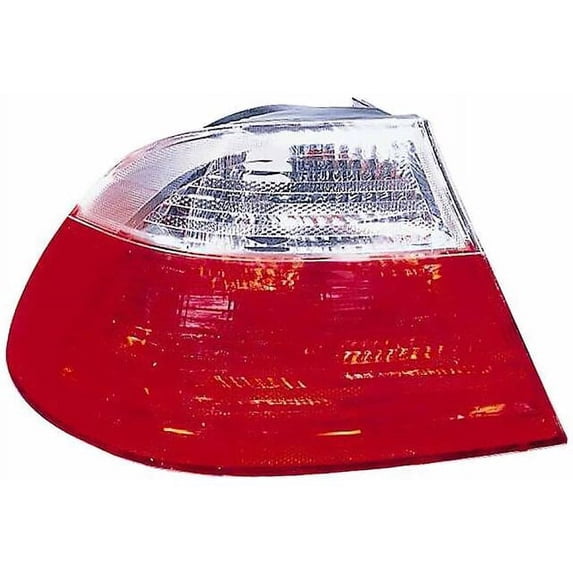Left Tail Light Assembly - Compatible with 2001 - 2003 BMW 325Ci Coupe 2002