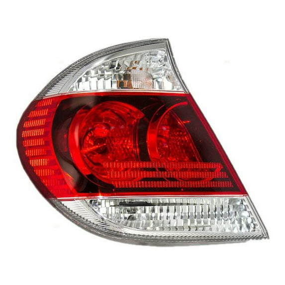 Left Tail Light Assembly - Compatible with 2005 - 2006 Toyota Camry Sedan 4-Door