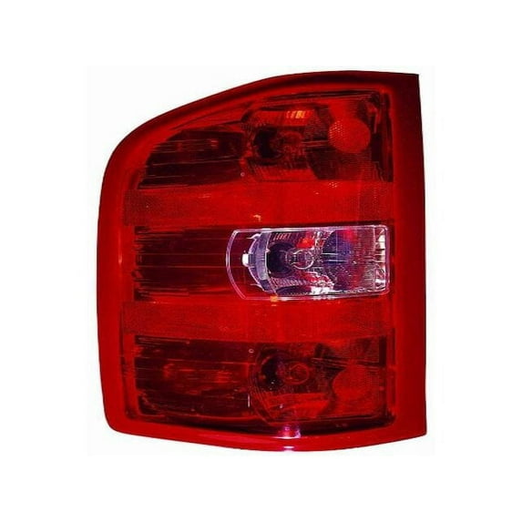Left Tail Light Assembly - Compatible with 2007 - 2014 Chevy Silverado 2500 HD 2008 2009 2010 2011 2012 2013