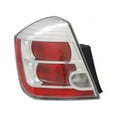 thumbnail image 1 of Left Tail Light Assembly - Compatible with 2010 - 2012 Nissan Sentra Sedan 2011, 1 of 2