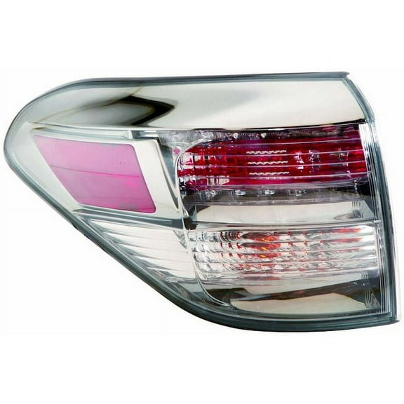 Left Tail Light Assembly - Compatible with 2010 - 2012 RX350 2011