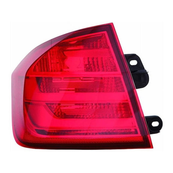 Left Tail Light Assembly - Compatible with 2012 - 2015 BMW 328i Sedan 2013 2014