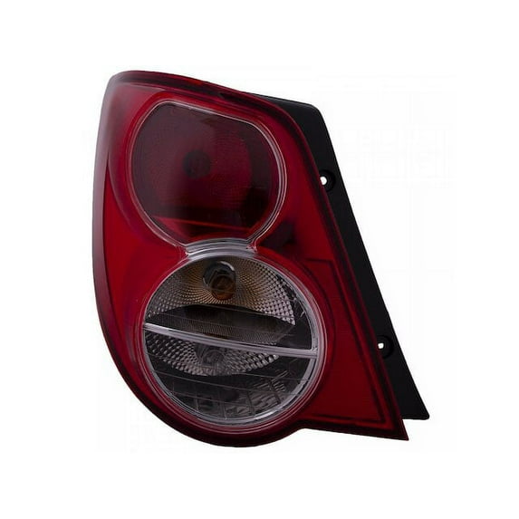 Left Tail Light Assembly - Compatible with 2012 - 2016 Chevy Sonic Sedan 2013 2014 2015