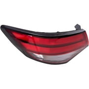 Left Tail Light Assembly - Compatible with 2020 Nissan Sentra