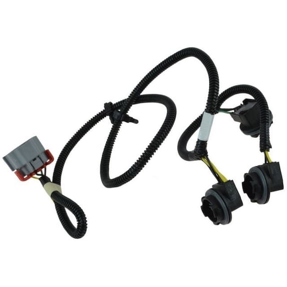 Left Tail Light Harness - Compatible with 2007 - 2014 Chevy Silverado 3500 HD 2008 2009 2010 2011 2012 2013