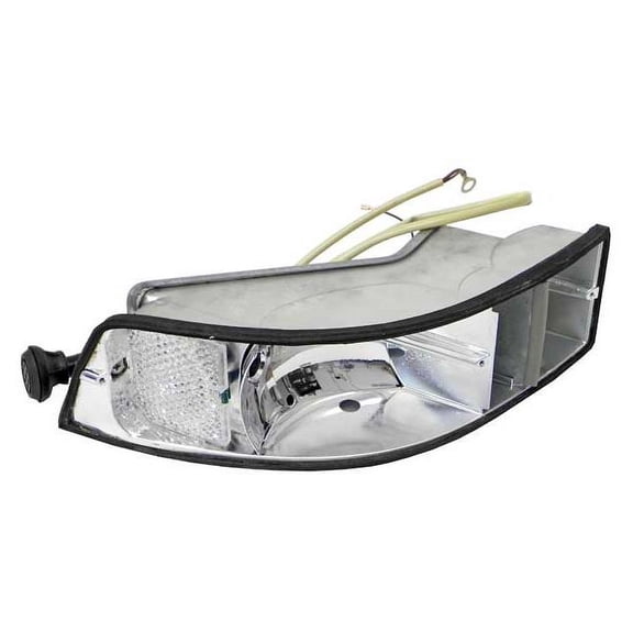 Left Tail Light Housing - Compatible with 1969 - 1986 Porsche 911 1970 1971 1972 1973 1974 1975 1976 1977 1978 1979 1980 1981 1982 1983 1984 1985