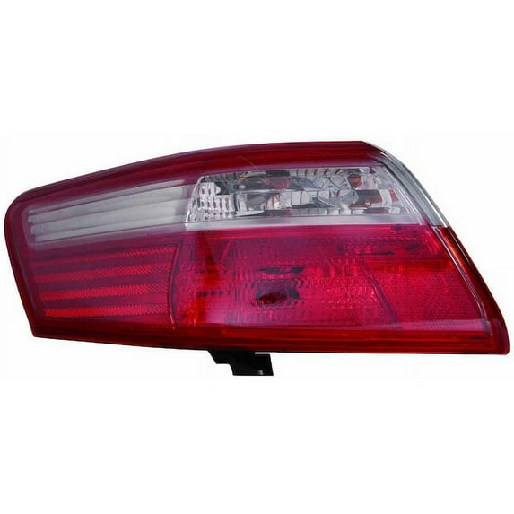 Left Tail Light Housing - Compatible with 2007 - 2009 Toyota Camry 2008