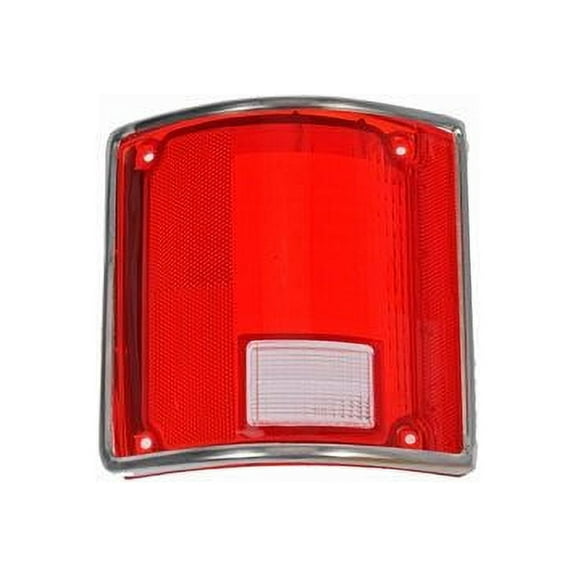 Left Tail Light Lens - Compatible with 1975 - 1978 GMC C15 1976 1977