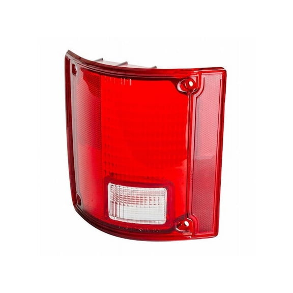 Left Tail Light Lens - Compatible with 1987 - 1988 Chevy V20 Suburban