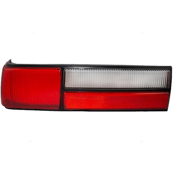 Left Tail Light Lens - Compatible with 1987 - 1993 Ford Mustang LX RWD 1988 1989 1990 1991 1992