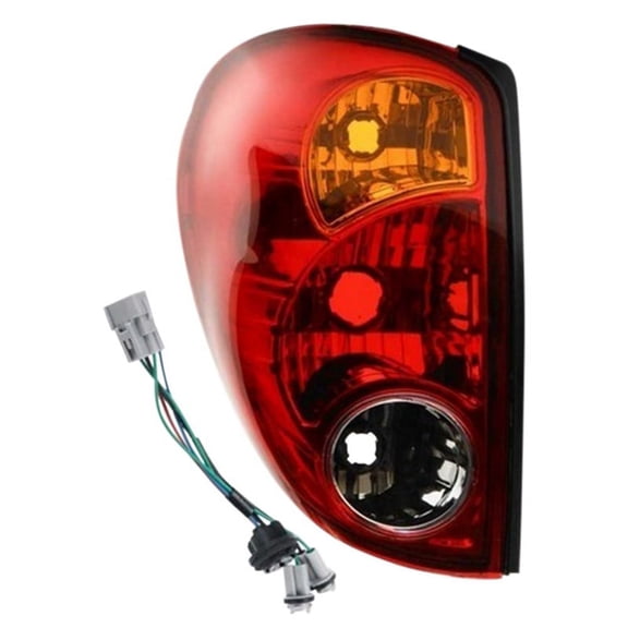 Left Tail Light for L200 Triton 2005-2016 Taillights Rear Lamp Shell Reversing Brake Lampshade Housing
