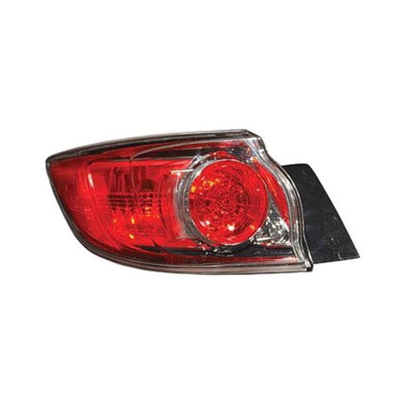 Left Taillamp Assembly for 2010-2013 Mazda 3