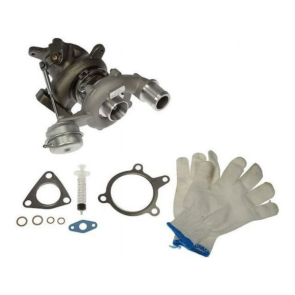 Left Turbocharger - Compatible with 2010 - 2019 Ford Flex 3.5L V6 Turbocharged 2011 2012 2013 2014 2015 2016 2017 2018