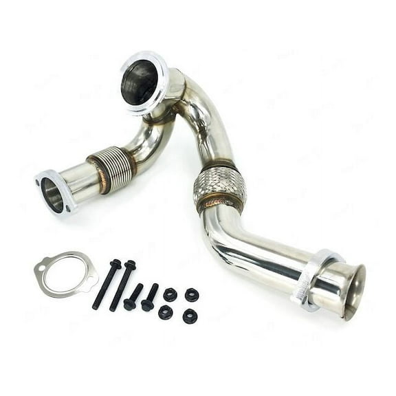 Left Turbocharger Up Line - Compatible with 2005 Ford Excursion 6.0L V8
