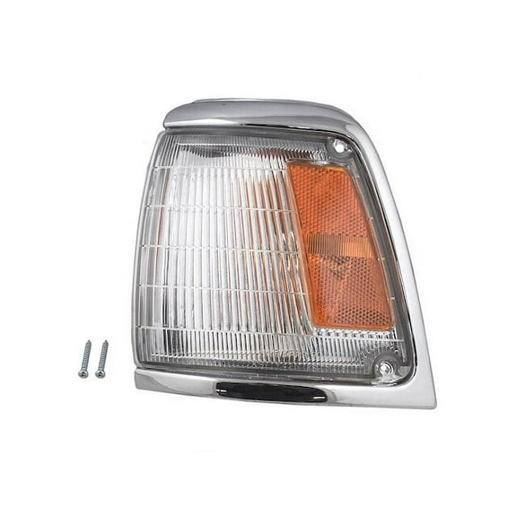 Left Turn Signal / Parking Light Assembly - Compatible with 1992 - 1995 Toyota Pickup 1993 1994