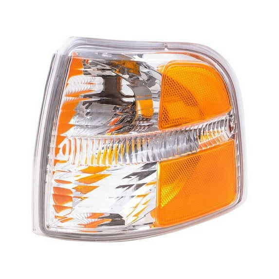 Left Turn Signal / Parking Light Assembly - Compatible with 2002 - 2005 Ford Explorer Sport Utility 4-Door 2003 2004