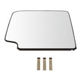 thumbnail image 1 of Left Upper Door Mirror Glass - Compatible with 2015 - 2017 Chevy Silverado 2500 HD 2016, 1 of 2