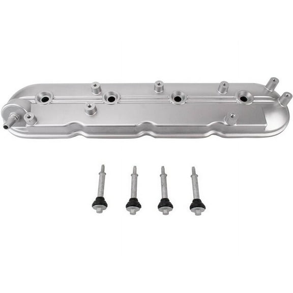 Left Valve Cover - Compatible with 2009 - 2019 Chevy Silverado 2500 HD 6.0L V8 2010 2011 2012 2013 2014 2015 2016 2017 2018