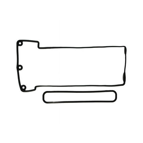 Left Valve Cover Gasket Set - Compatible with 1998 - 2001 BMW 740i 4.4L V8 1999 2000