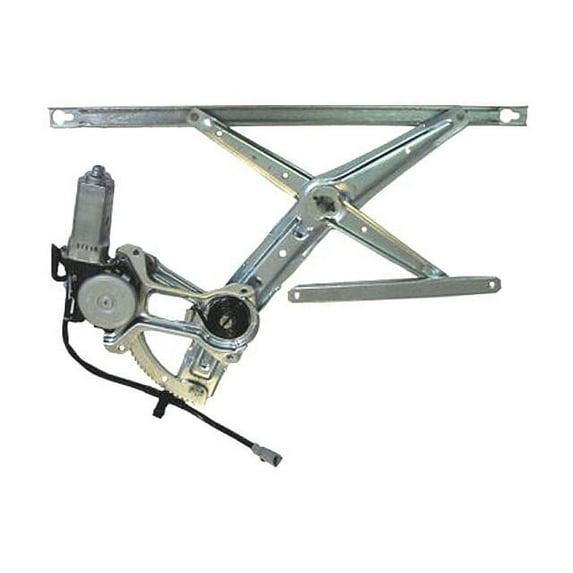 Left Window Regulator - Compatible with 1990 - 1993 Honda Accord Coupe 2-Door 1991 1992