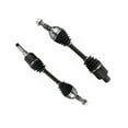 thumbnail image 1 of Left and Right CV Axle Shaft Set - Compatible with 2010 - 2017 Chevy Equinox 2.4L 4-Cylinder 2011 2012 2013 2014 2015 2016, 1 of 2