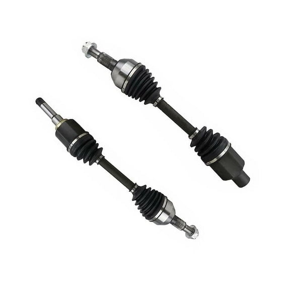 Left and Right CV Axle Shaft Set - Compatible with 2010 - 2017 Chevy Equinox 2.4L 4-Cylinder 2011 2012 2013 2014 2015 2016