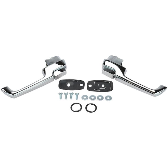 Left and Right Door Handle Set 2 Piece - Compatible with 1967 - 1972 GMC C25/C2500 Pickup 1968 1969 1970 1971