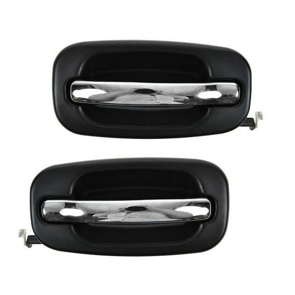 Left and Right Door Handle Set 2 Piece - Compatible with 2003 - 2006 Cadillac Escalade ESV 2004 2005