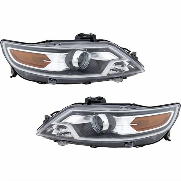 Left and Right Headlights For Ford Taurus 2010-2012 Halogen with Bulb(s) SE SEL