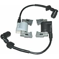 Left and Right Ignition Coil Replacement for Honda GX610 GX620 GX670 GXV610 GXV620 GXV670 V‑Twin Engines, Replace 30500‑ZJ1‑845, Verify Fit