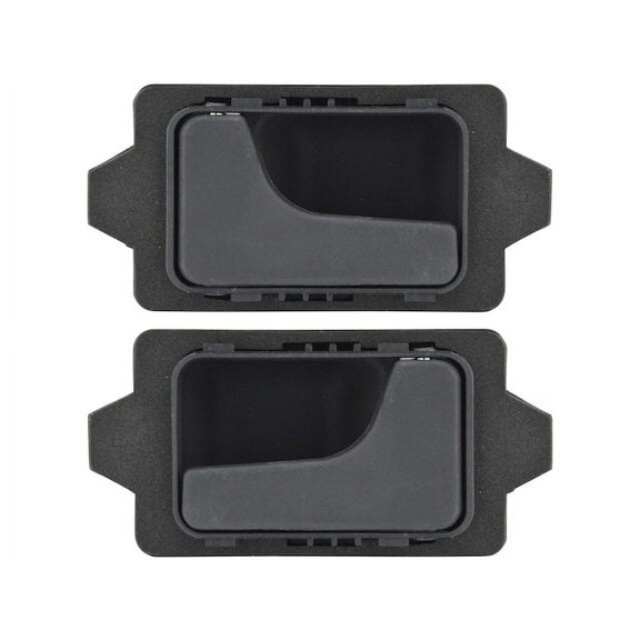 Left and Right Interior Door Handle Set 2 Piece - Compatible with 1982 - 1988 BMW 528e 1983 1984 1985 1986 1987