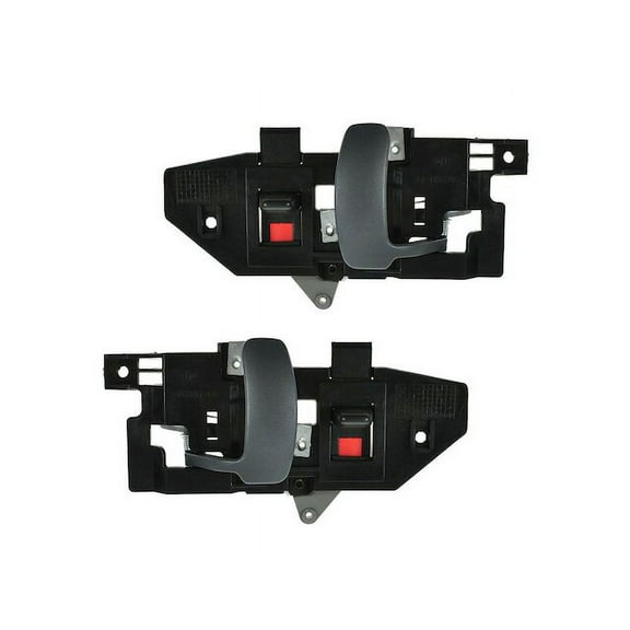 Left and Right Interior Door Handle Set 2 Piece - Compatible with 1996 - 2000 Chevy Express 3500 1997 1998 1999