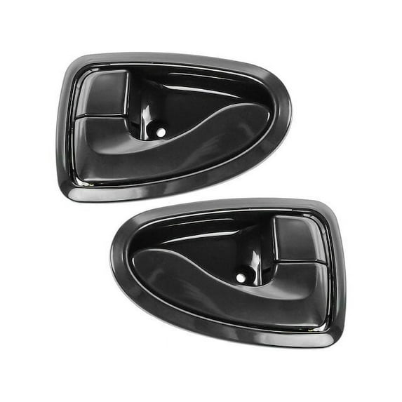 Left and Right Interior Door Handle Set 2 Piece - Compatible with 2000 - 2006 Hyundai Accent 2001 2002 2003 2004 2005