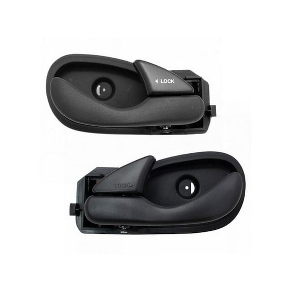 Left and Right Interior Door Handle Set 2 Piece - Compatible with 2000 - 2007 Ford Focus 2001 2002 2003 2004 2005 2006