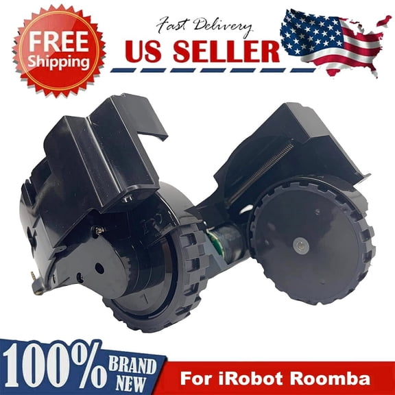 Left and Right Wheels Replacement for iRobot Roomba e5 e6 i1 i1+ i3 i3+ i4 i4+