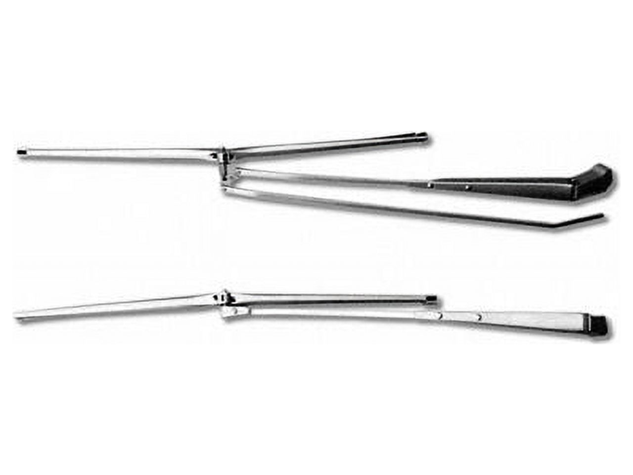 Left and Right Windshield Wiper Arm Set with Blades Compatible with