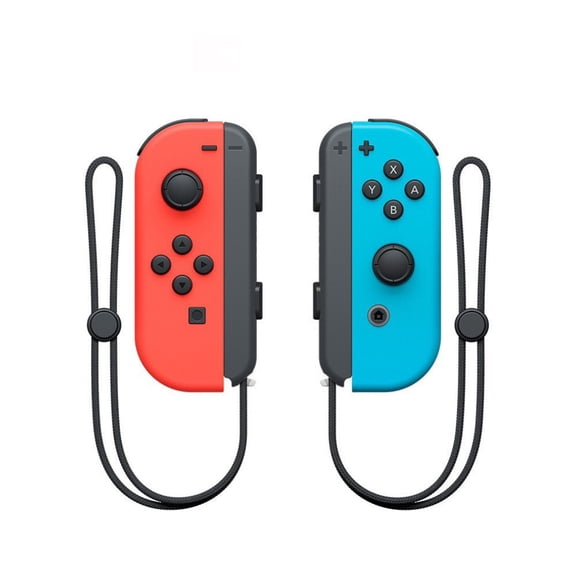 Left and right handle wireless handle small handle with wake-up vibration switch game handle,Red Blue