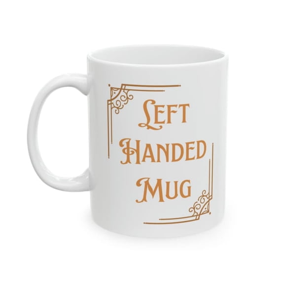 Left ded Mug, oz, cuppa tea, office mug, lefties, lefty mug, left ded gift, coffee mug,
