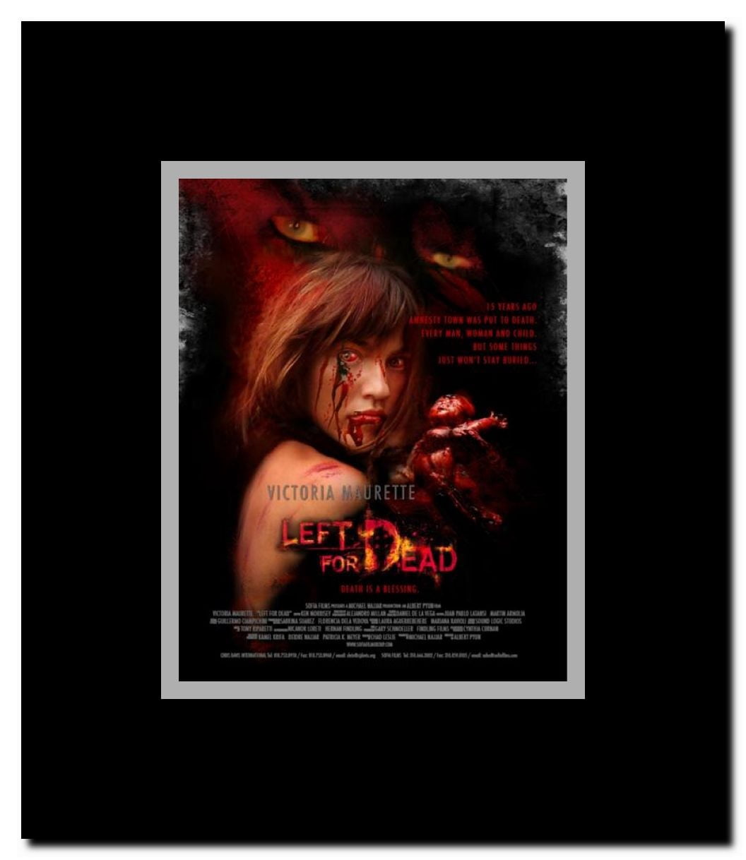 Left for Dead Framed Movie Poster