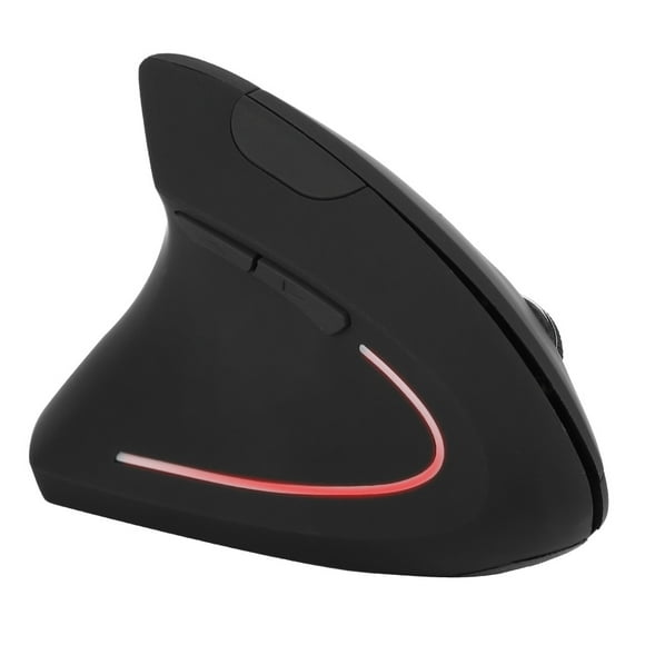 Left handed 2.4GHz Wireless USB Ergonomic Vertical Optical Mouse For PC Computer Laptop