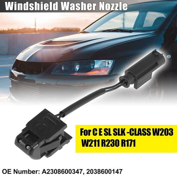 Left or Right Windshield Washer Sprayer Nozzle Jet 2308600347 for - C E SL -CLASS W203 W211 R230 R171
