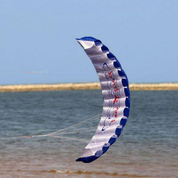 Left wind Parachute Dual Line Stunt Kite Parapente Parafoil Nylon Sport Kite Travel Paragliding Kitesurf Sport Toy For Adult