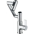 thumbnail image 1 of Lefton Rotatable Bathroom Faucet with Temperature Display in Fahrenheit (Batteries-Free), 3 Water Outlet Modes, Chrome, BF2204-1, 1 of 7