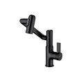 thumbnail image 1 of Lefton Rotatable Bathroom Faucet with Temperature Display in Fahrenheit (Batteries-Free), 3 Water Outlet Modes, Matte Black, BF2204-3, 1 of 7