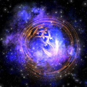 Leftover remnants from a supernova explosion Canvas Art - Corey FordStocktrek Images (28 x 28)