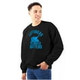 thumbnail image 1 of Leftovers are for Quitters Turkey Day Unisex Plus Fleece Graphic Sweatshirt Brisco Brands 5X, 1 of 5